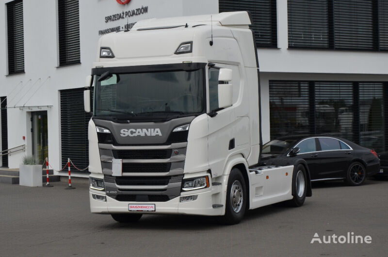 тягач Scania R 450 FULL LED KLIMA P. ACC NAVI AIRBAG DE 9437