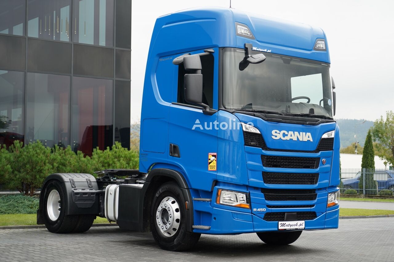 Тягач Scania R 450 / HYDRAULIKA / I-PARK COOL / ALUFELGI - Autoline