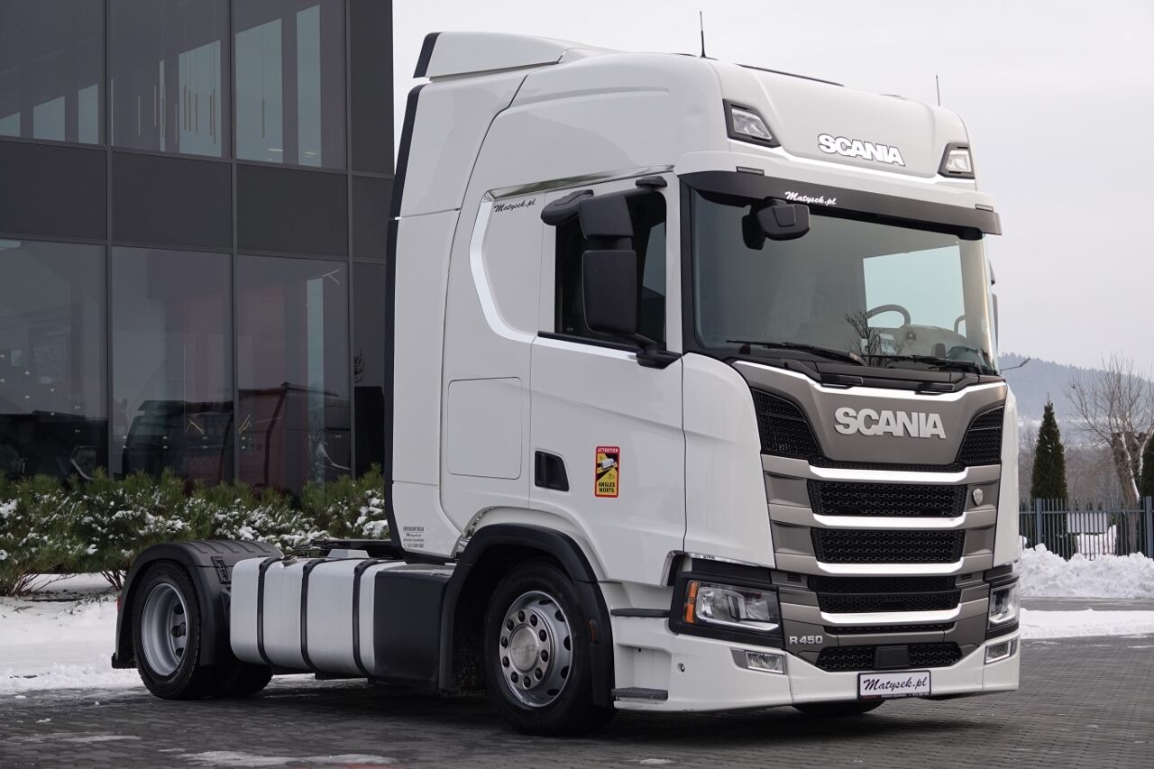 السيارات القاطرة Scania R 450 / MEGA / LOWDECK / RETARDER / PO KONTRAKCIE SERWISOWYM