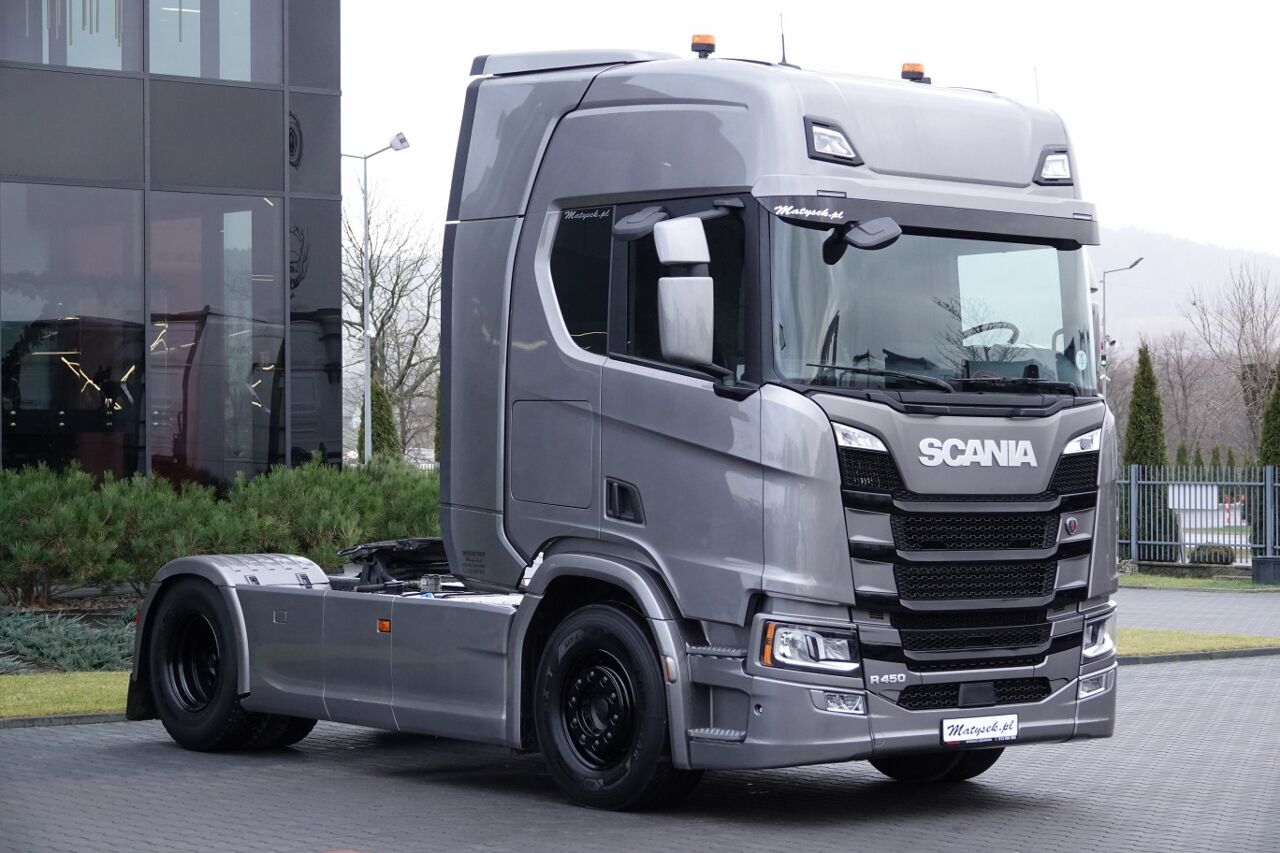 السيارات القاطرة Scania R 450 / RETARDER / HYDRAULIKA / I-PARK COOL / OPONY 100% / 2019