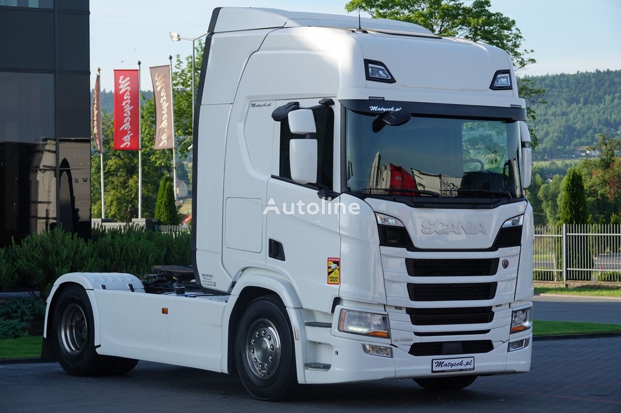 ciągnik siodłowy Scania R 450 / RETARDER / HYDRAULIKA do wywrotu + dwuobwodowa / 2019 RO