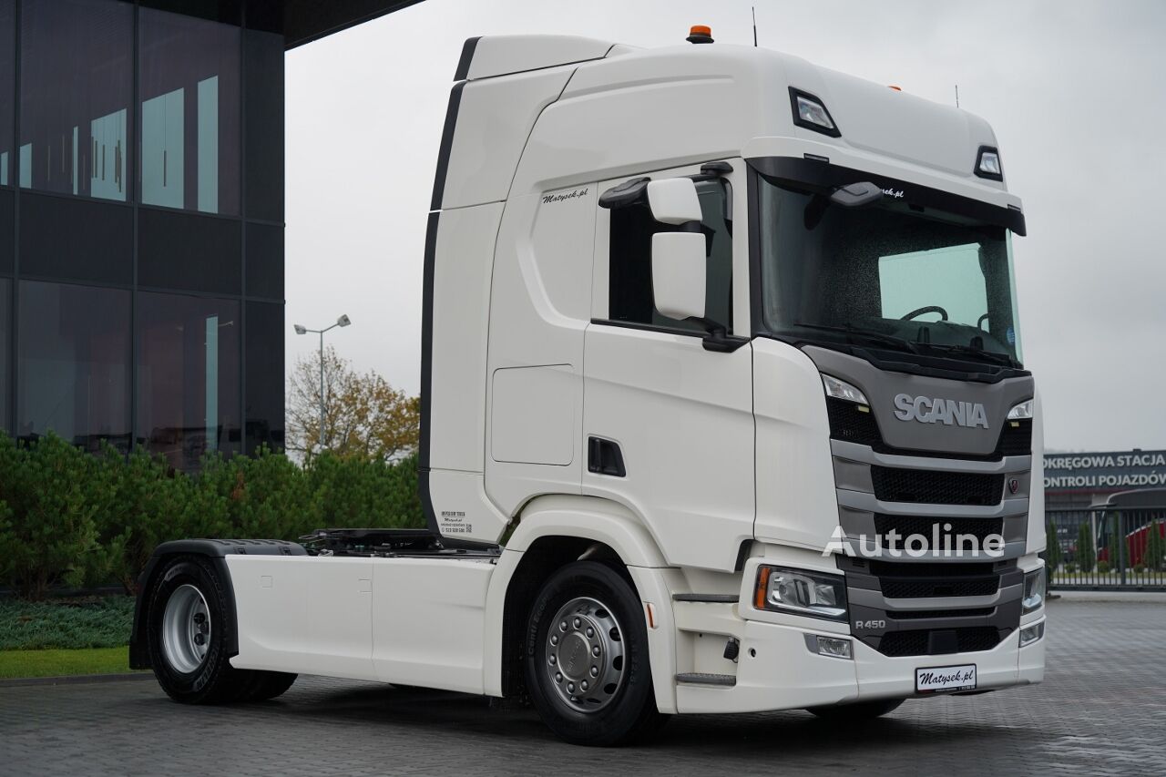 السيارات القاطرة Scania R 450 / RETARDER / I-PARK COOL  / FULL AIRMATIC  / EURO 6 - Autoline