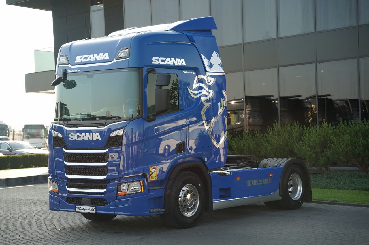 Scania R 450 / RETARDER / I-PARK COOL / OPONY 100% / ALUFELGI