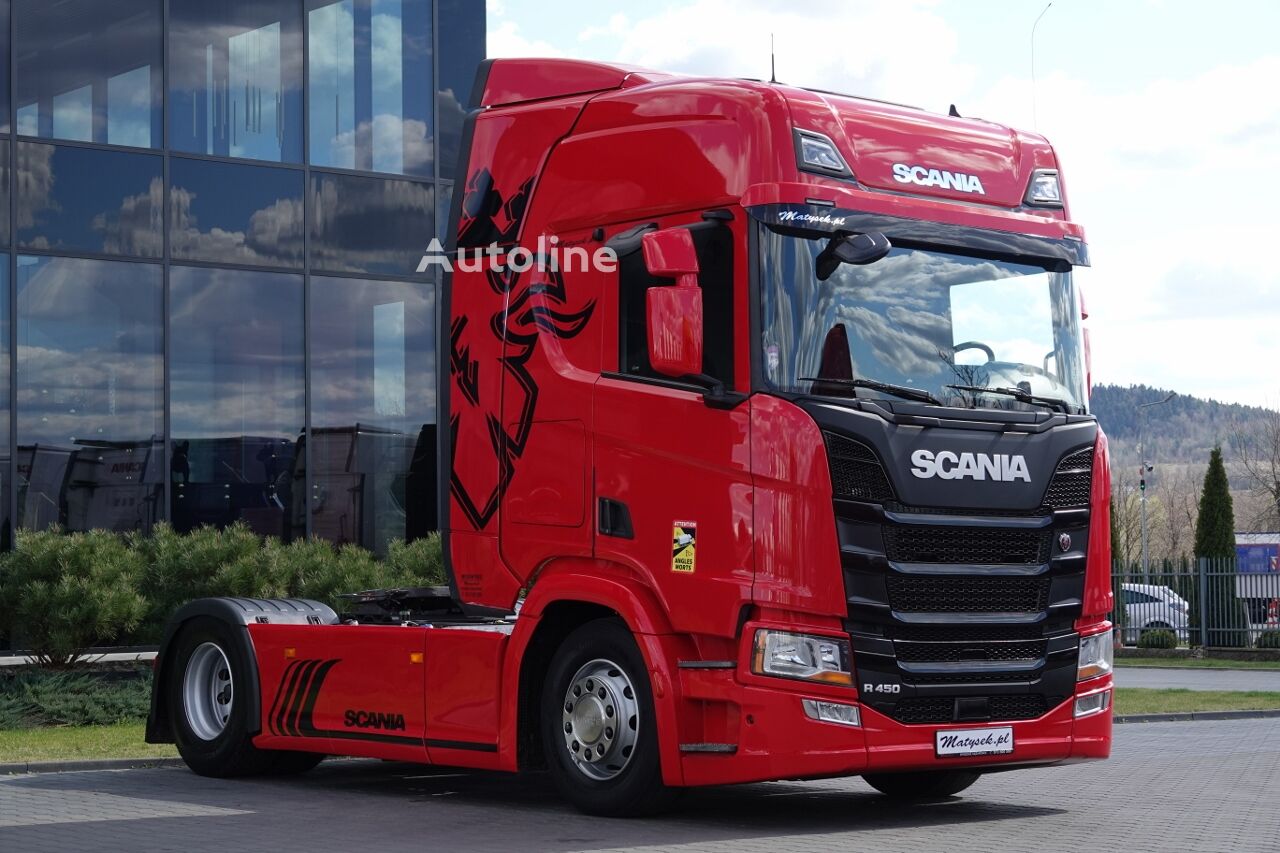 Venta de Scania R 450 / RETARDER / OPONY 100% / PO KONTRAKCIE SERWISOWYM cabeza tractora | Autoline PE Scania R 450 / RETARDER / OPONY 100% / PO KONTRAKCIE SERWISOWYM cabeza tractora - Autoline