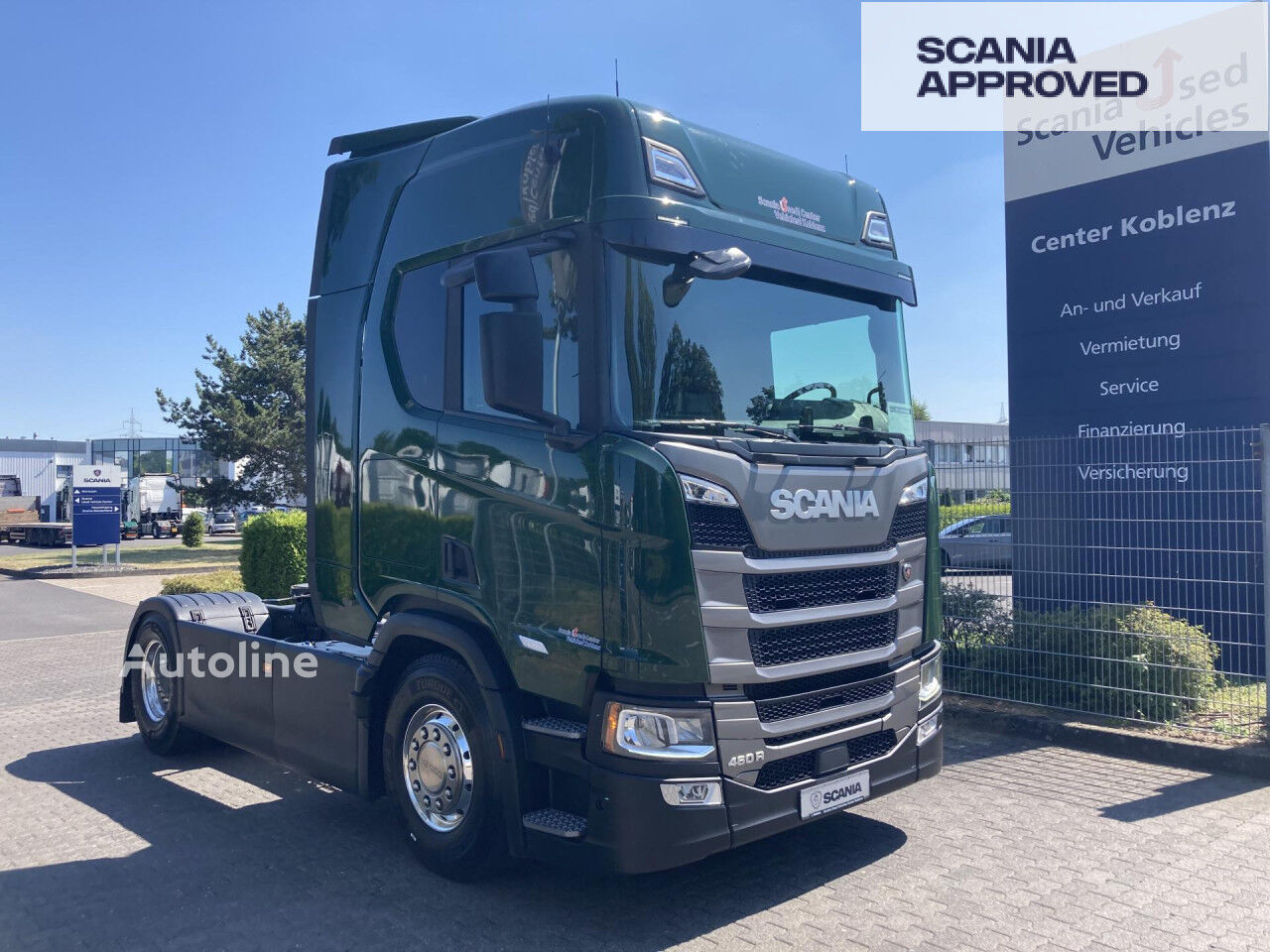 Camião tractor Scania R 460 - HIGHLINE - ALCOA - LEATHER - PTO - Autoline