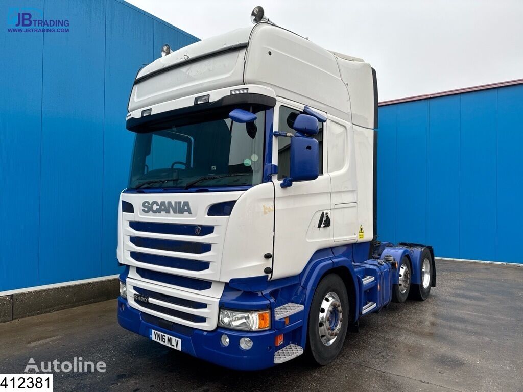 влекач Scania R 490 6X2, EURO 6, PTO, RHD