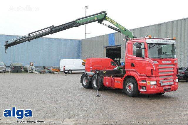 Scania R 500 6x4, Kran Palfinger PK16502, Funk,Retarder truck tractor