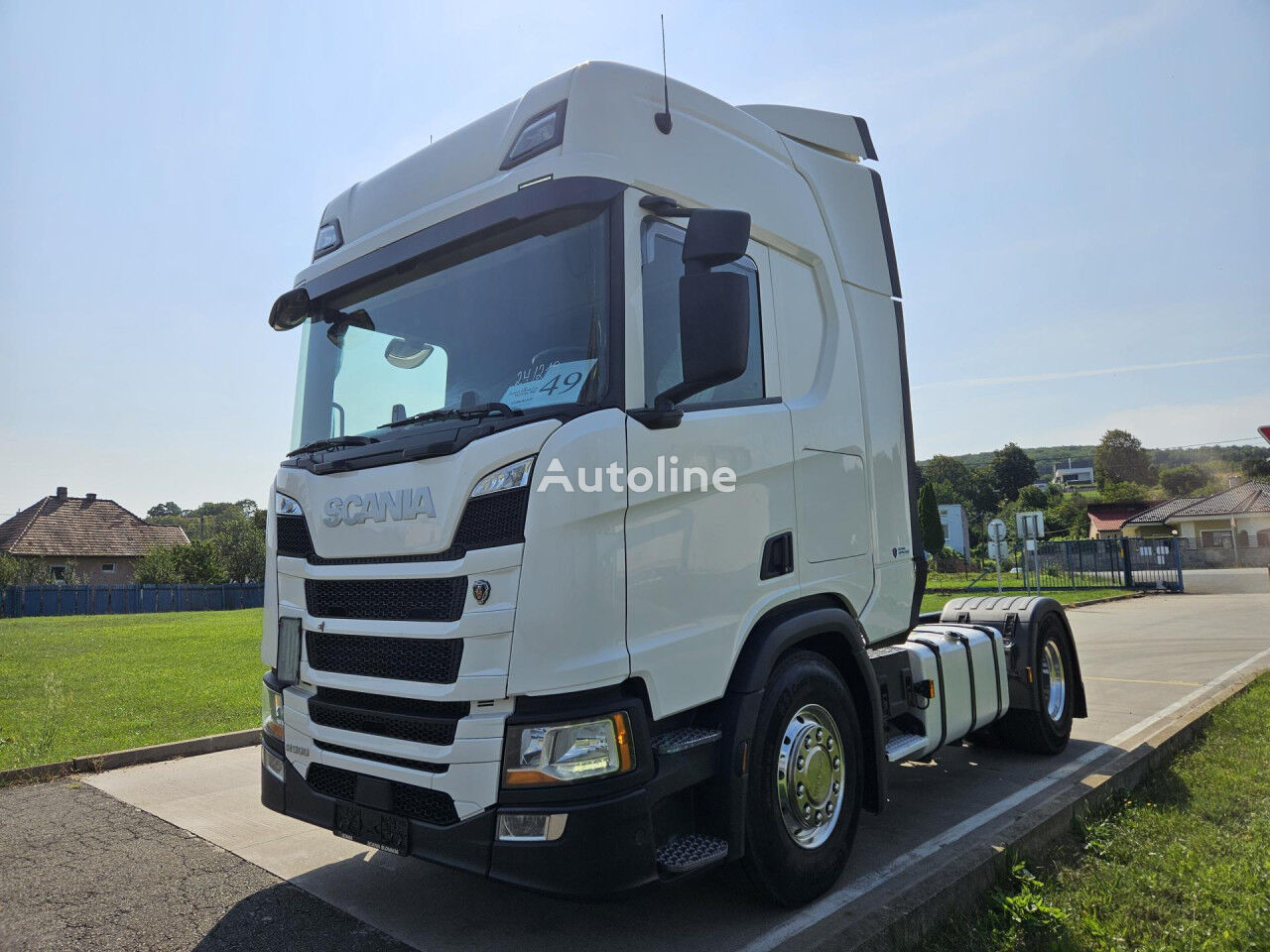 Scania R 500 A4x2NA, Dual-circuit hydraulics tractora