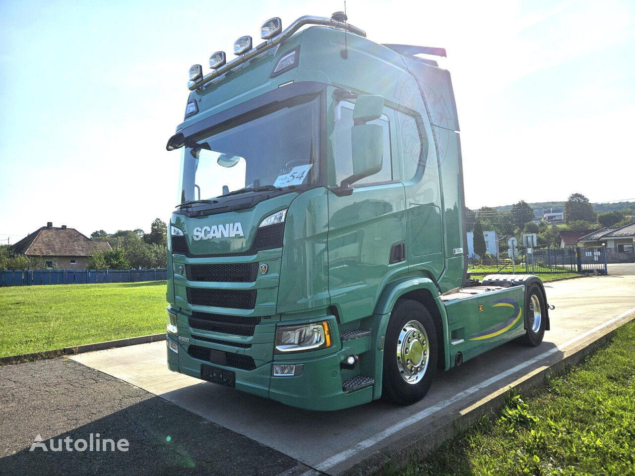 tracteur routier Scania R 500 A4x2NA, Dual-circuit hydraulics