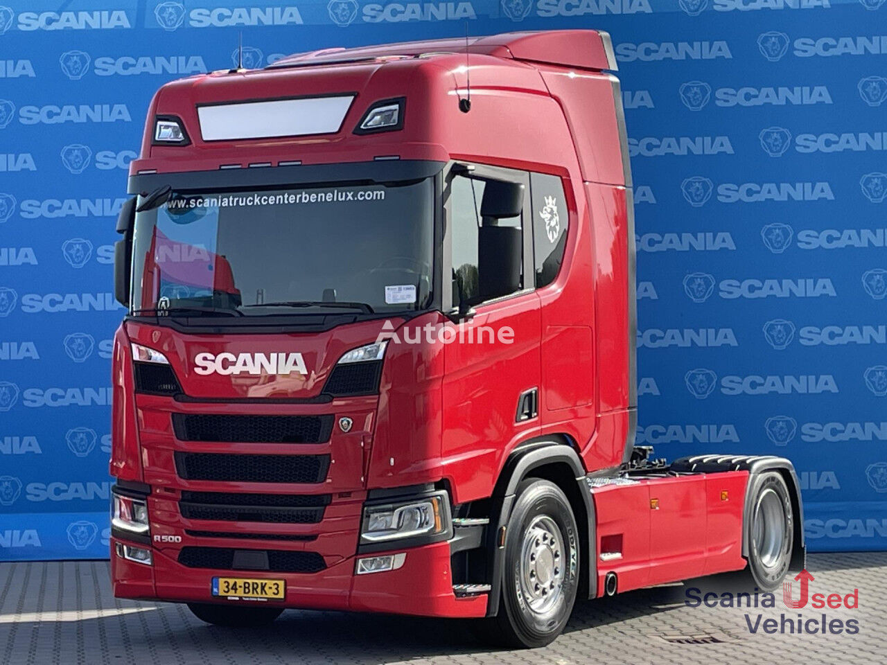 Scania R 500 A4x2NA RETARDER PTO NAVI LED tegljač