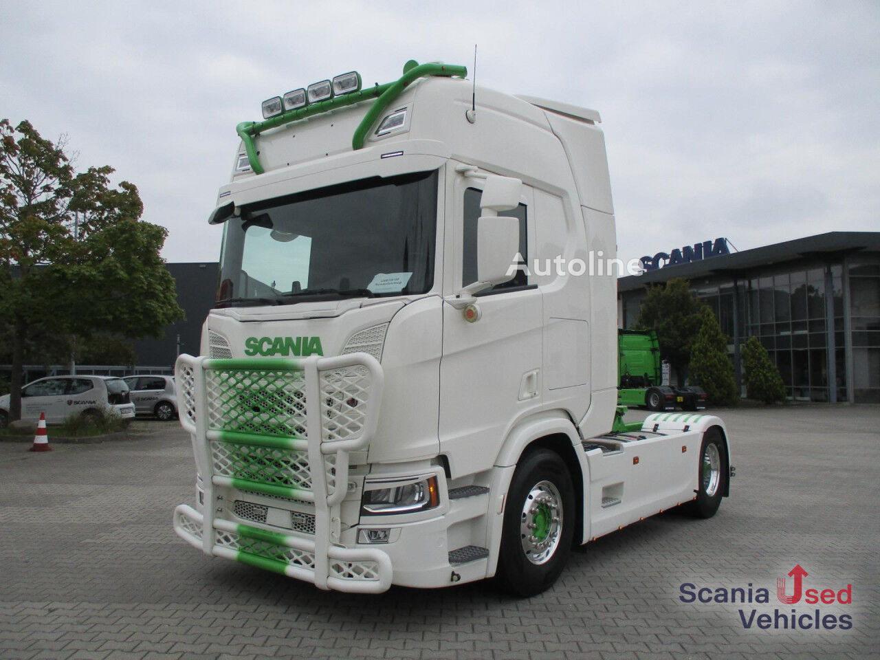 السيارات القاطرة Scania R 500 A4x2NB / Hydraulik / ALCOA / LED / Leder - Autoline