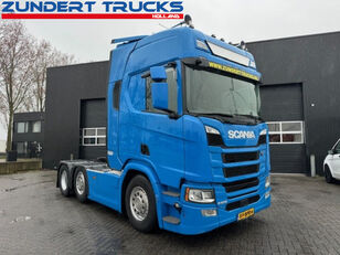Scania R 500 ,FULL AIR, 6x2, RETARDER, LEATHER, LIFT AXLE STEERING truck tractor