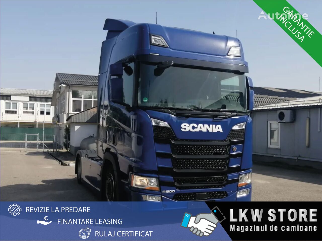 Scania R 500 Highline Mega Tractor, Top !!! trekkvogn