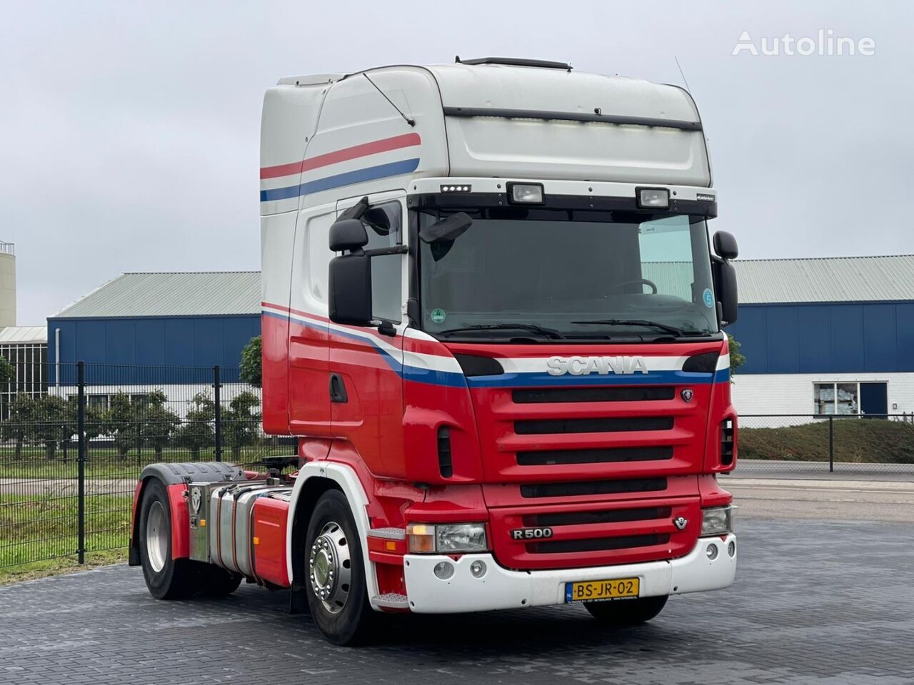 تریلی Scania R 500 LA4X2MNA MANUAL, RETARDER, COMPRESSOR, PTO