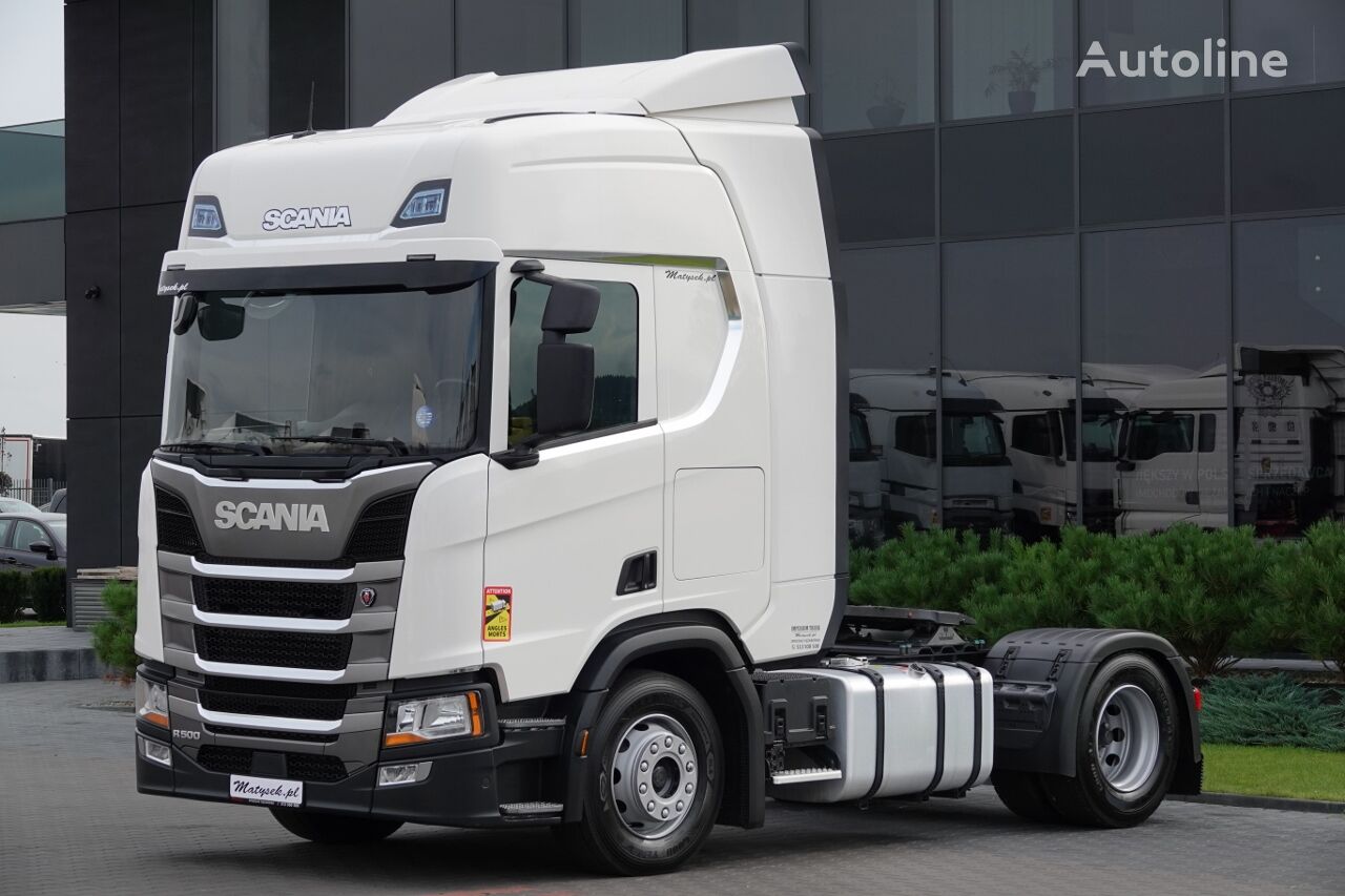 тягач Scania R 500 / RETARDER / I-PARK COOL / 12. 2020 / NOWE OPONY / SPROWAD