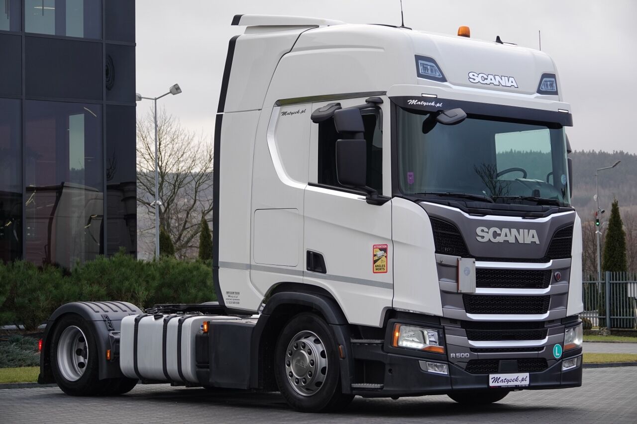 тягач Scania R 500 / RETARDER / I-PARK COOL / MEGA / LOWDECK / 2021 ROK / PO