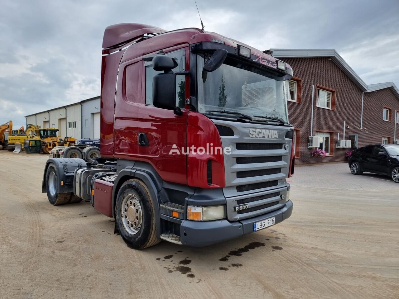 тягач Scania R-500 V8