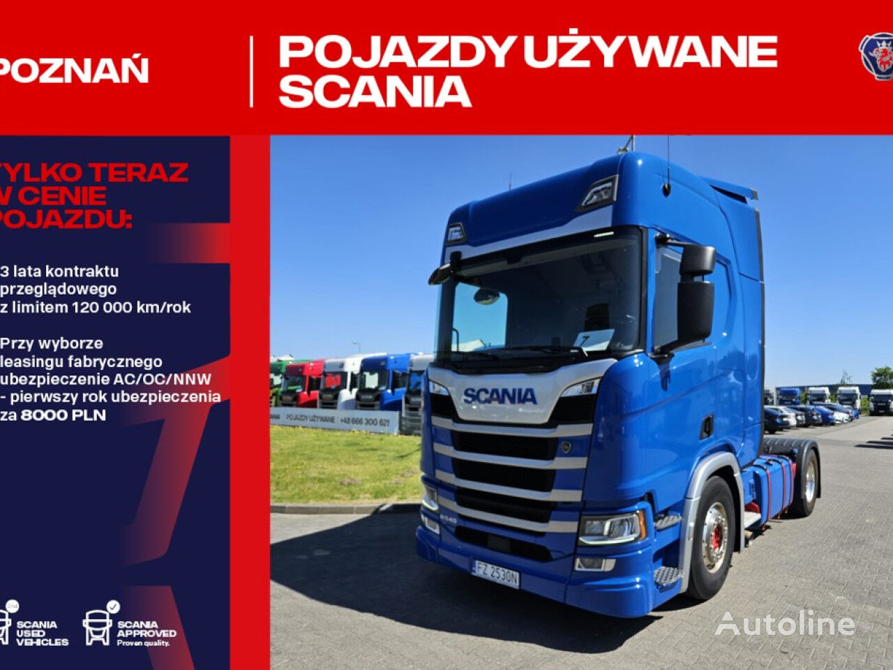 Scania R 540 A4x2NA truck tractor