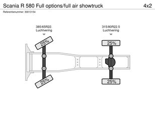 Scania R 580 Full options/full air showtruck truck tractor for sale - Image 14 | Autoline AU Scania R 580 Full options/full air showtruck truck tractor | Image 14 - Autoline