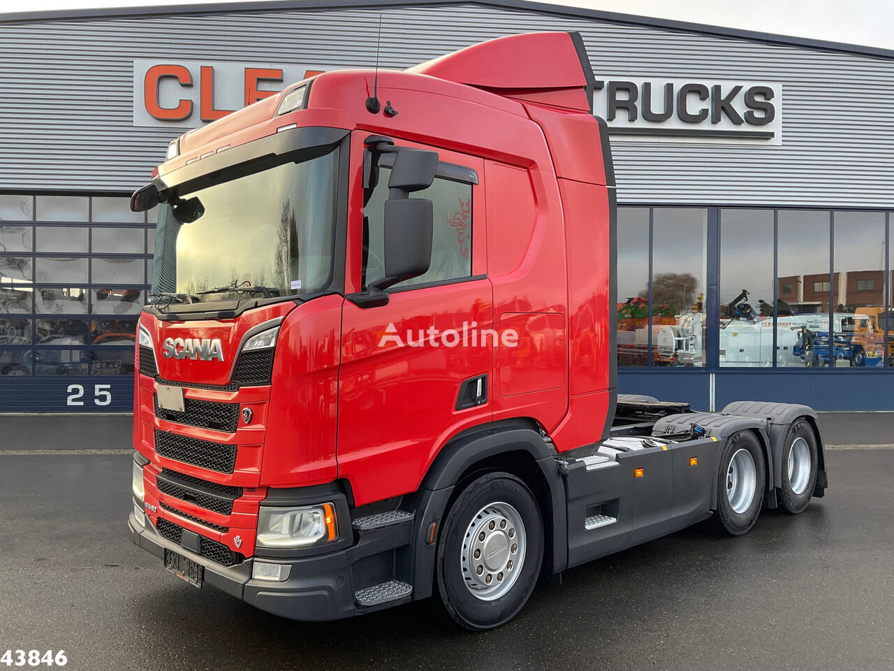 Scania R 580 V8 6x4 Euro 6 Retarder truck tractor