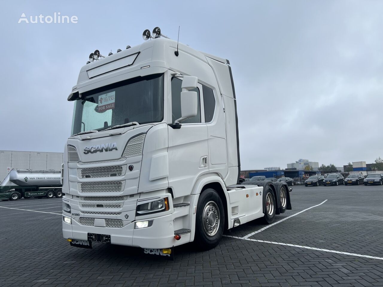 Scania R R580 full air, retarder tractora