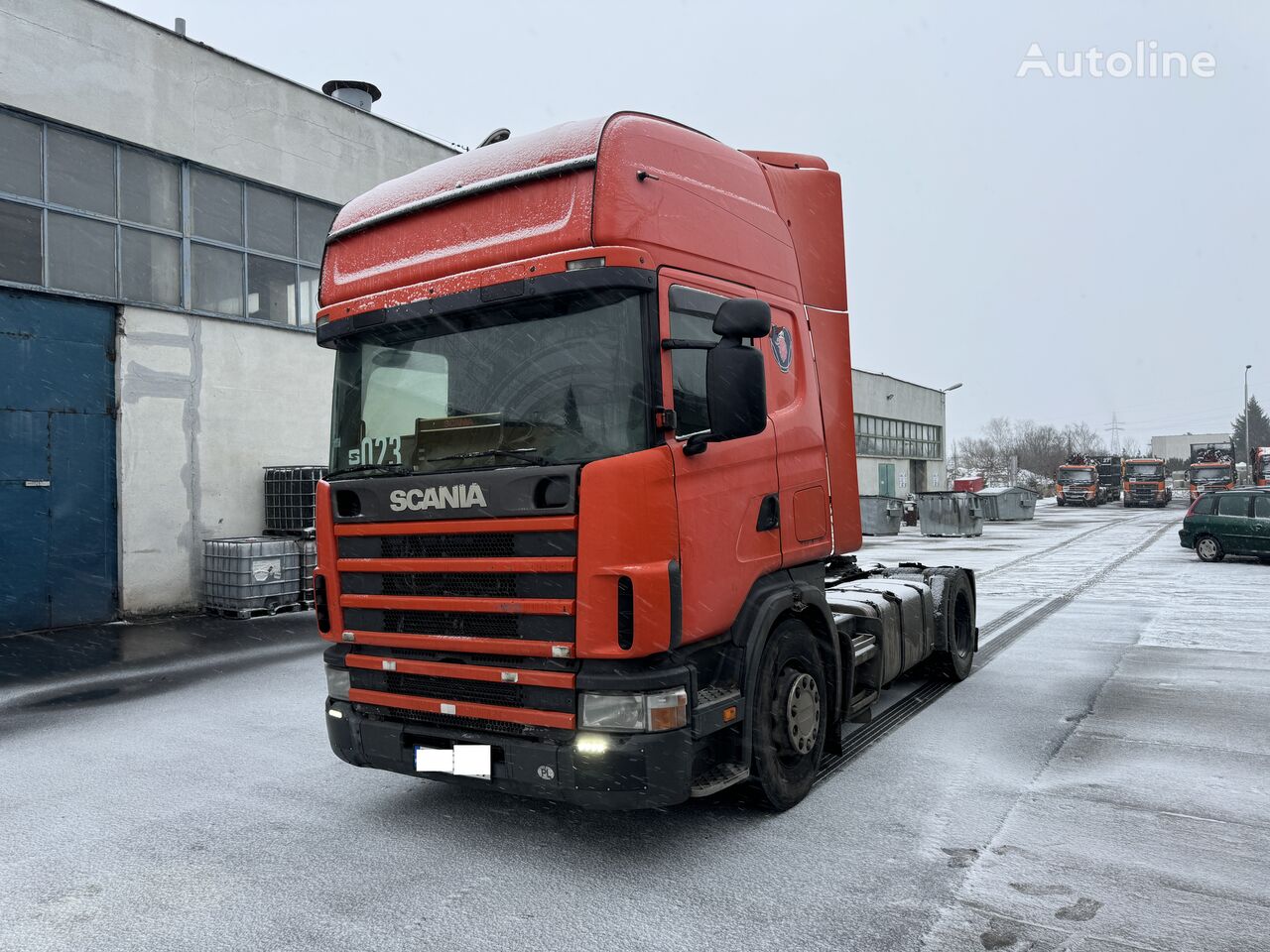 Scania R114-380 trækker