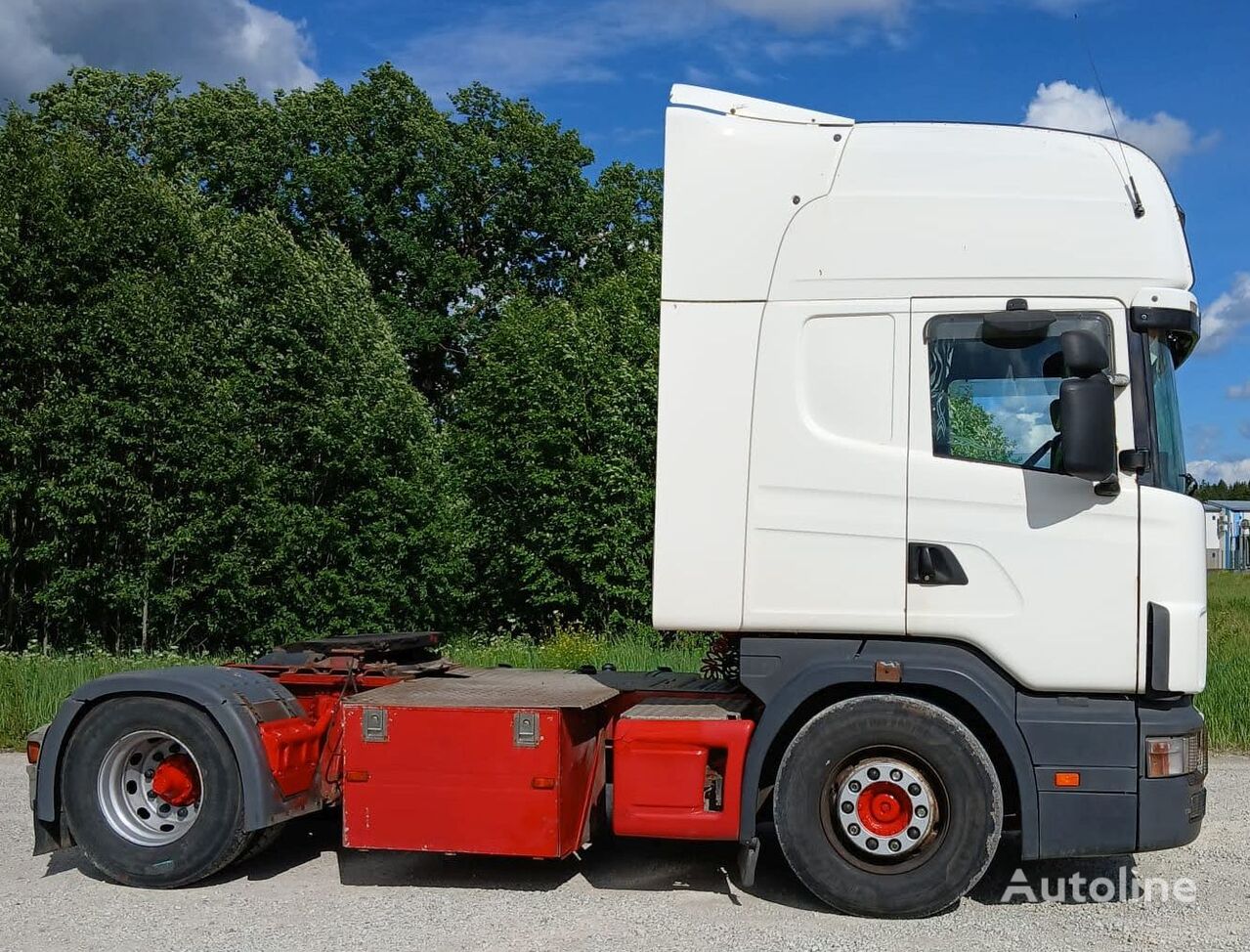 Scania R124 truck tractor