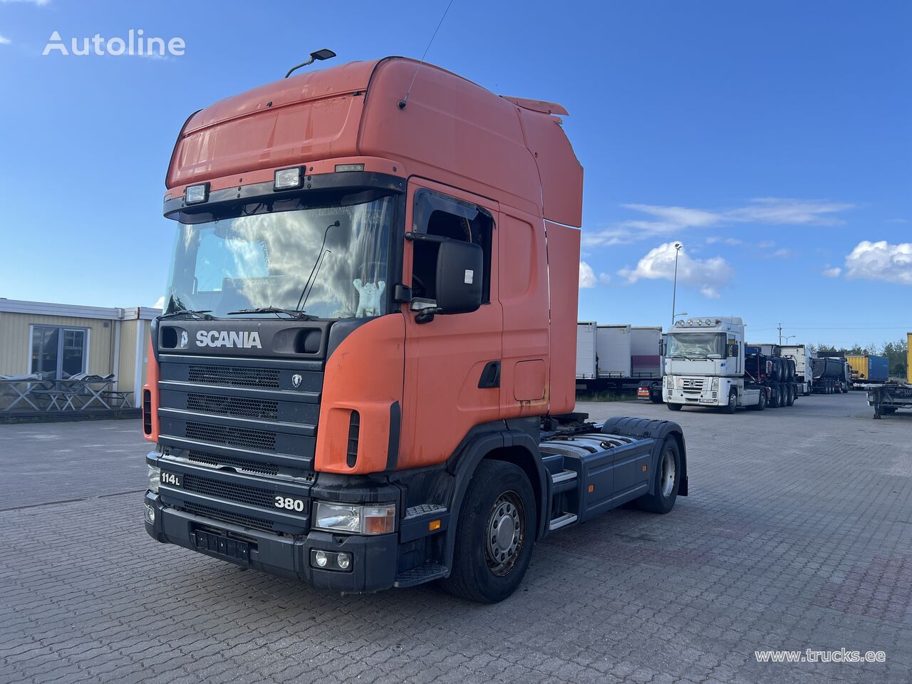 тягач Scania R124