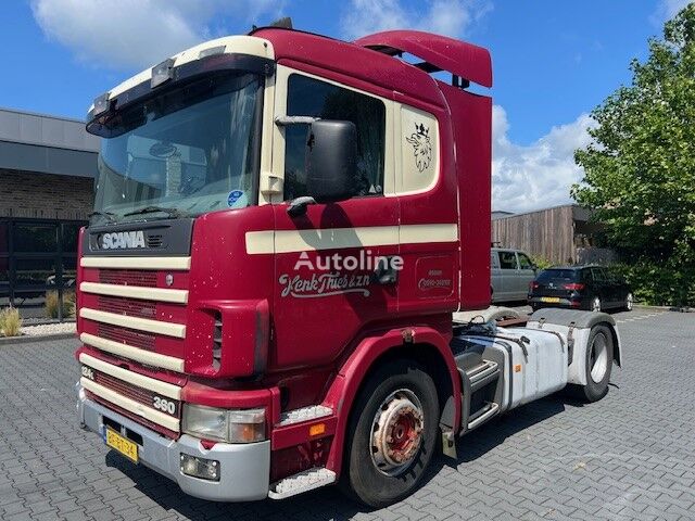 Scania R124.360 nyergesvontató