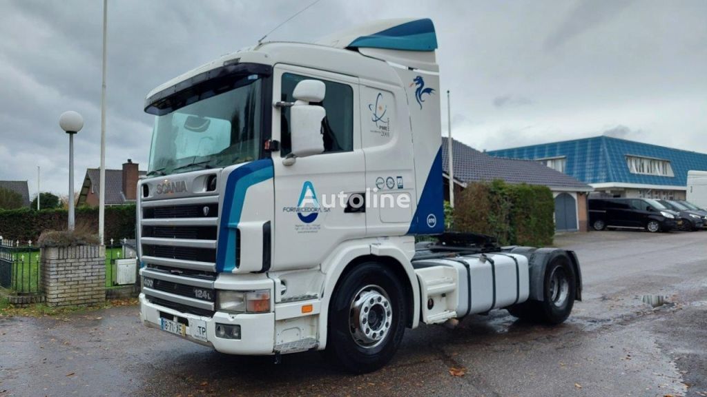 Scania R124-400 4x2 Retarder truck tractor