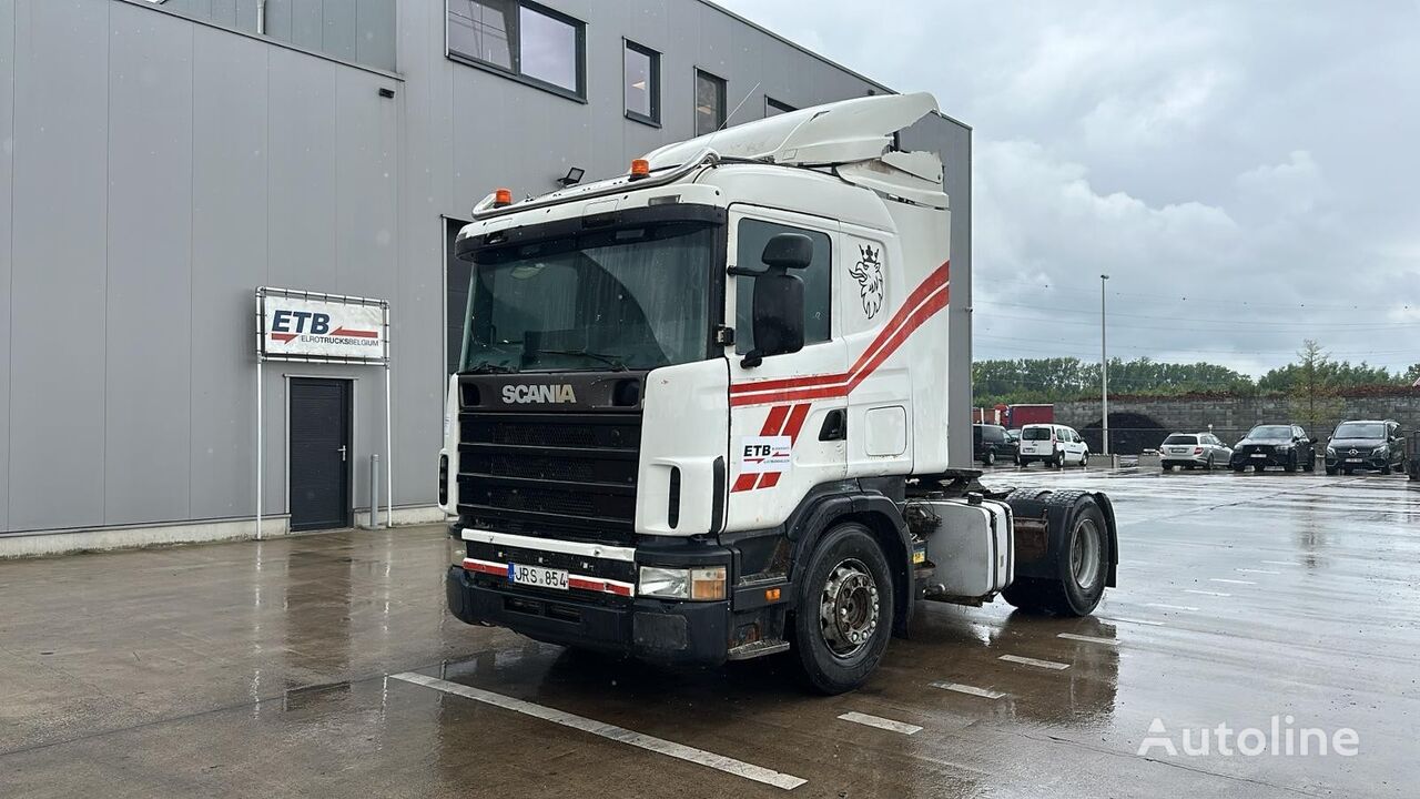 Scania R124-420 (MANUAL GEARBOX / RETARDER / PTO) tractora