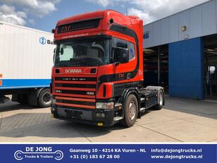 Scania R124-420 / Manual / Euro 3 truck tractor