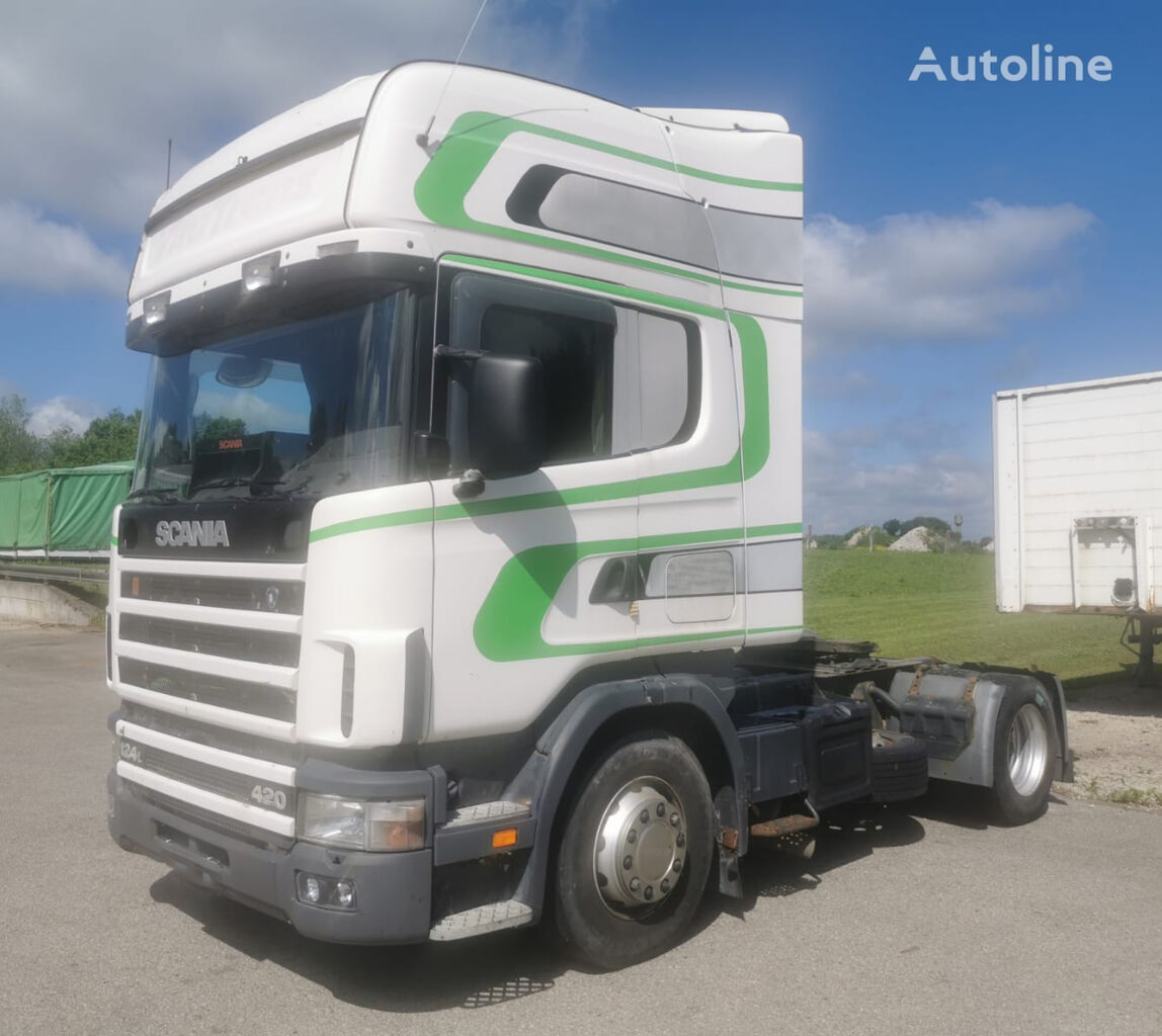 Scania R124 420 / RETARDER / ADR tegljač