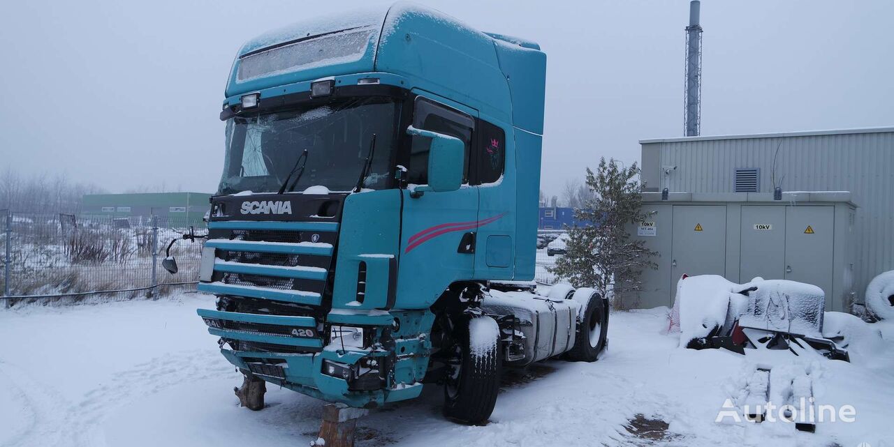 тягач Scania R124 DC1203 GRS905R 3.08