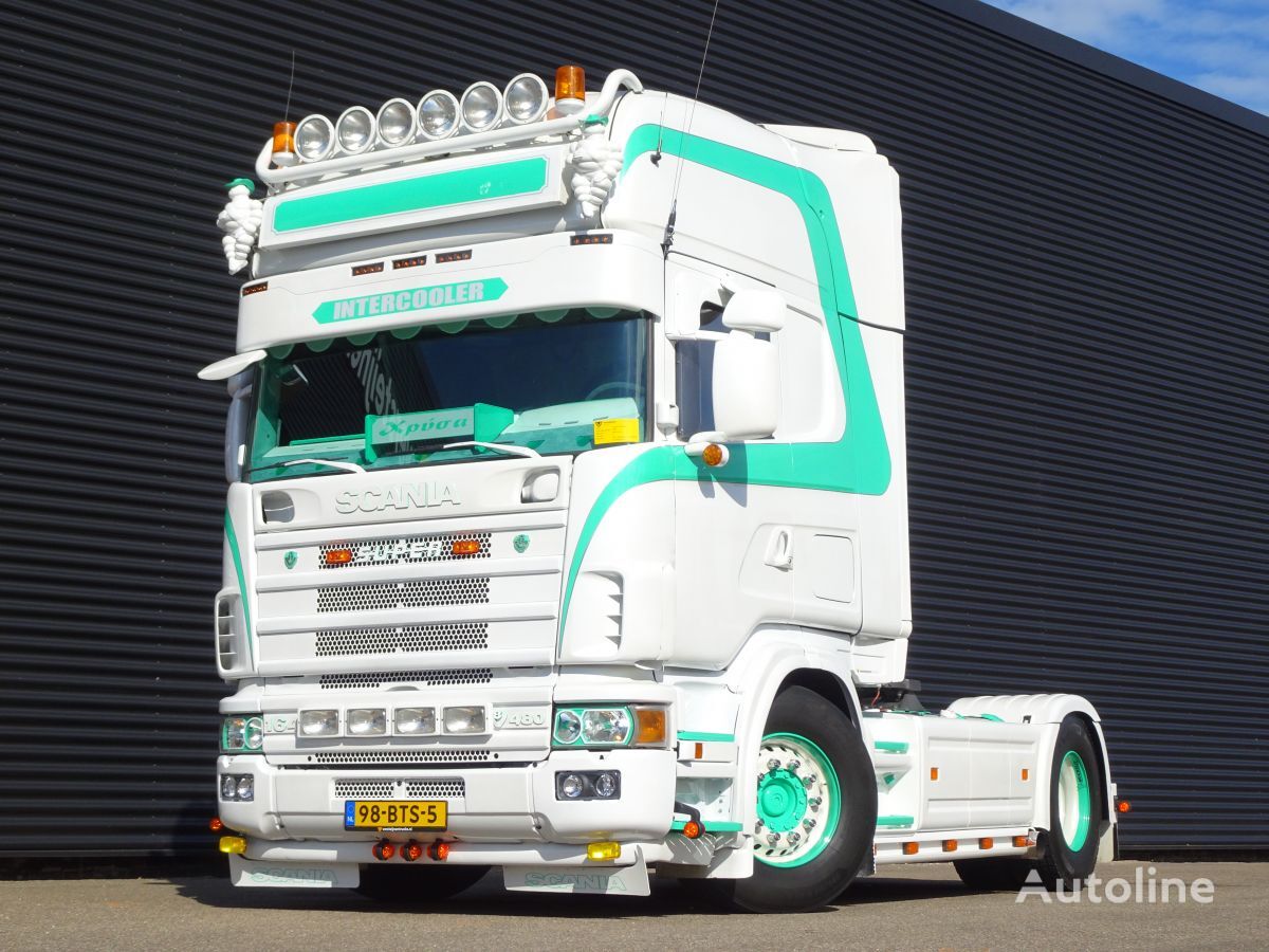 тягач Scania R164.480 / 4x2 / RETARDER / MANUAL / SHOWTRUCK