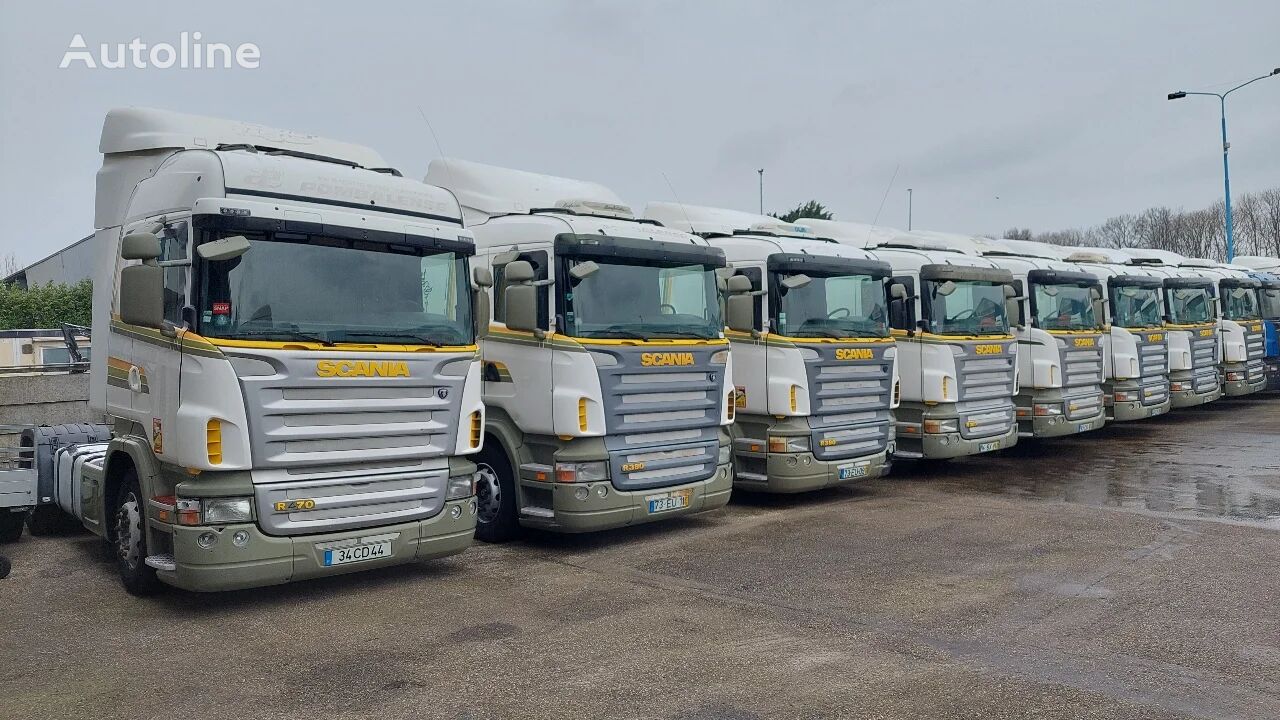 Scania R380 3 Pedels 6 Pieces same company truck tractor