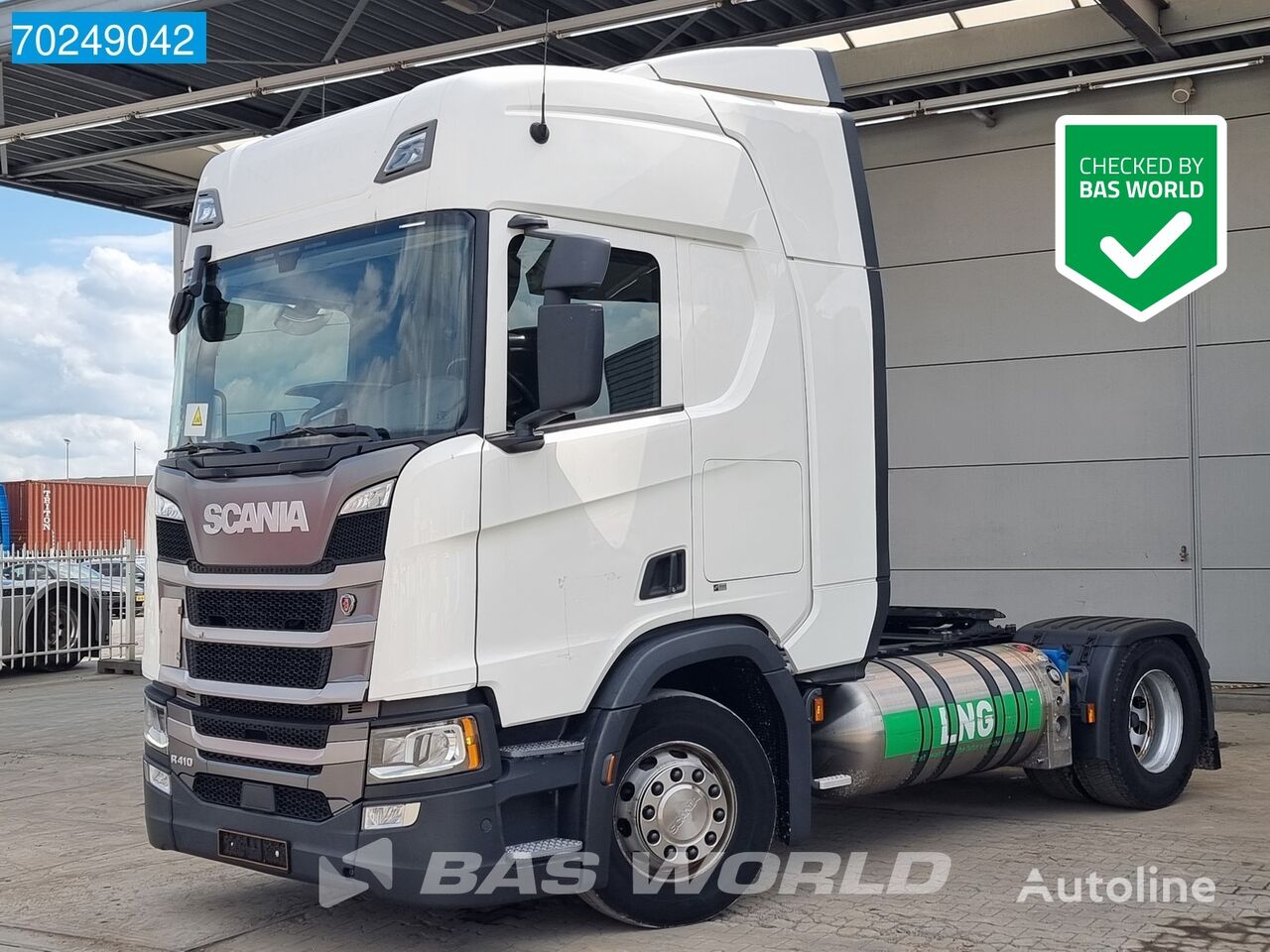 السيارات القاطرة Scania R410 4X2 LNG Retarder 2x Tanks ACC Navi LED