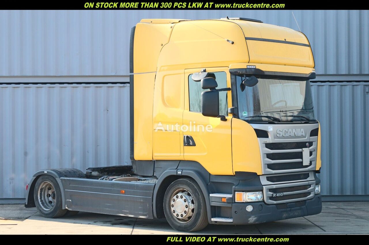 السيارات القاطرة Scania R410, LOW DECK, TOP LINE, WITHOUT EGR, RETARDER