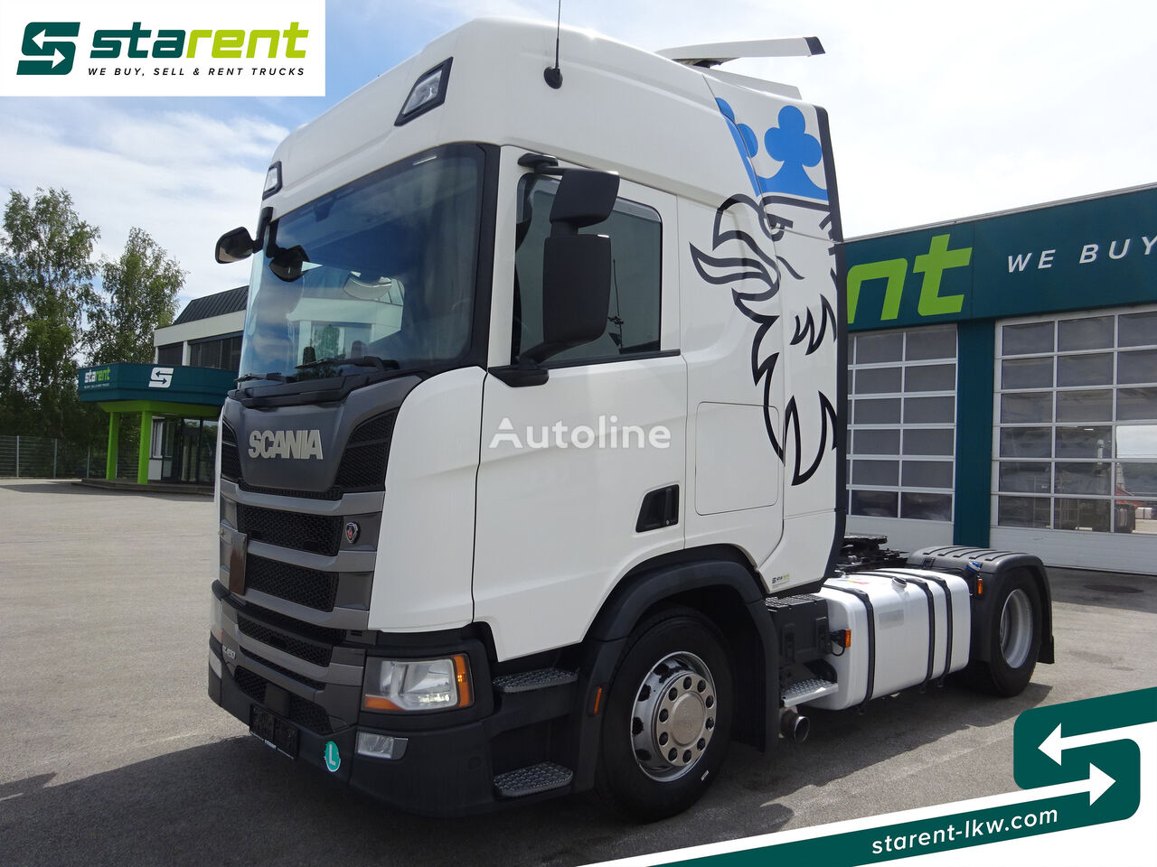 السيارات القاطرة Scania R410, Retarder, Standklima, 2-Leiter Hydraulik