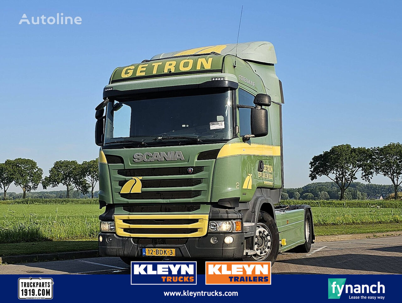 Scania R410 highline 2x pto truck tractor