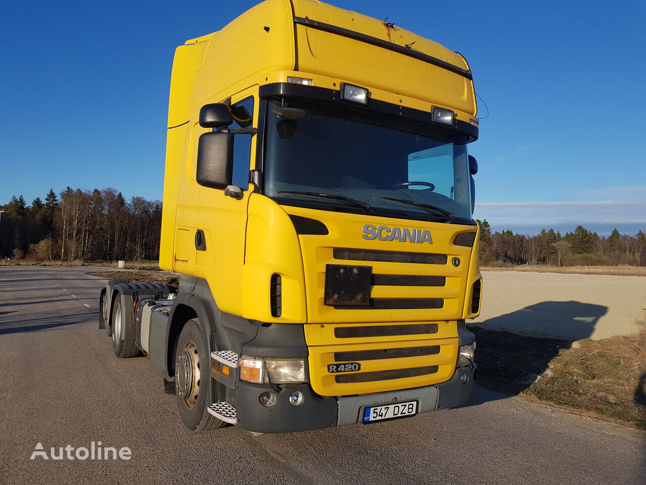 Scania R420 truck tractor