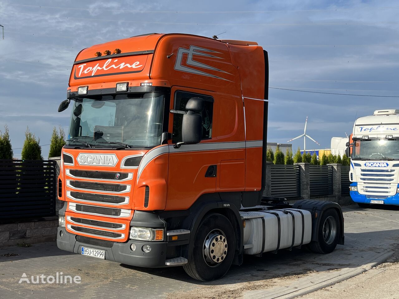 тягач Scania R420