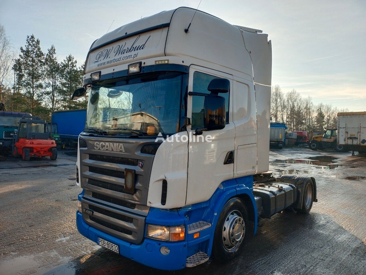 Scania R420  truck tractor