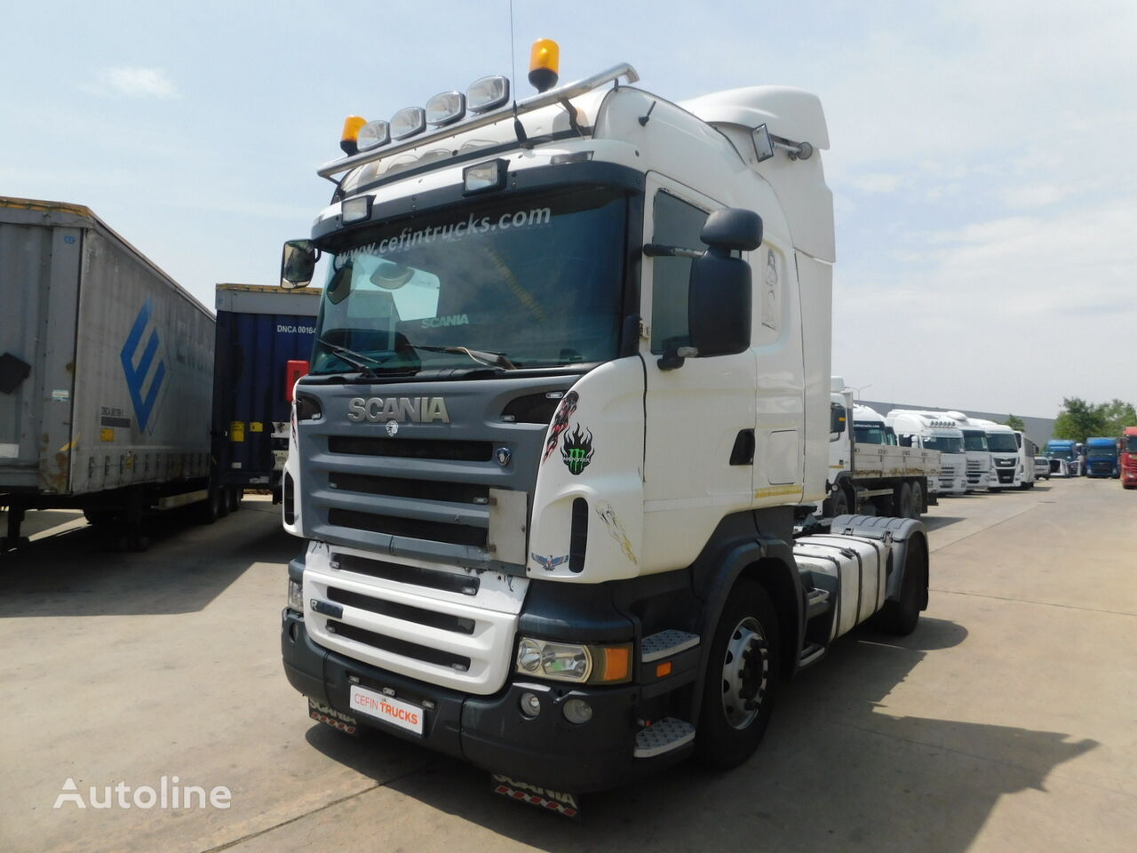 Scania R420 truck tractor