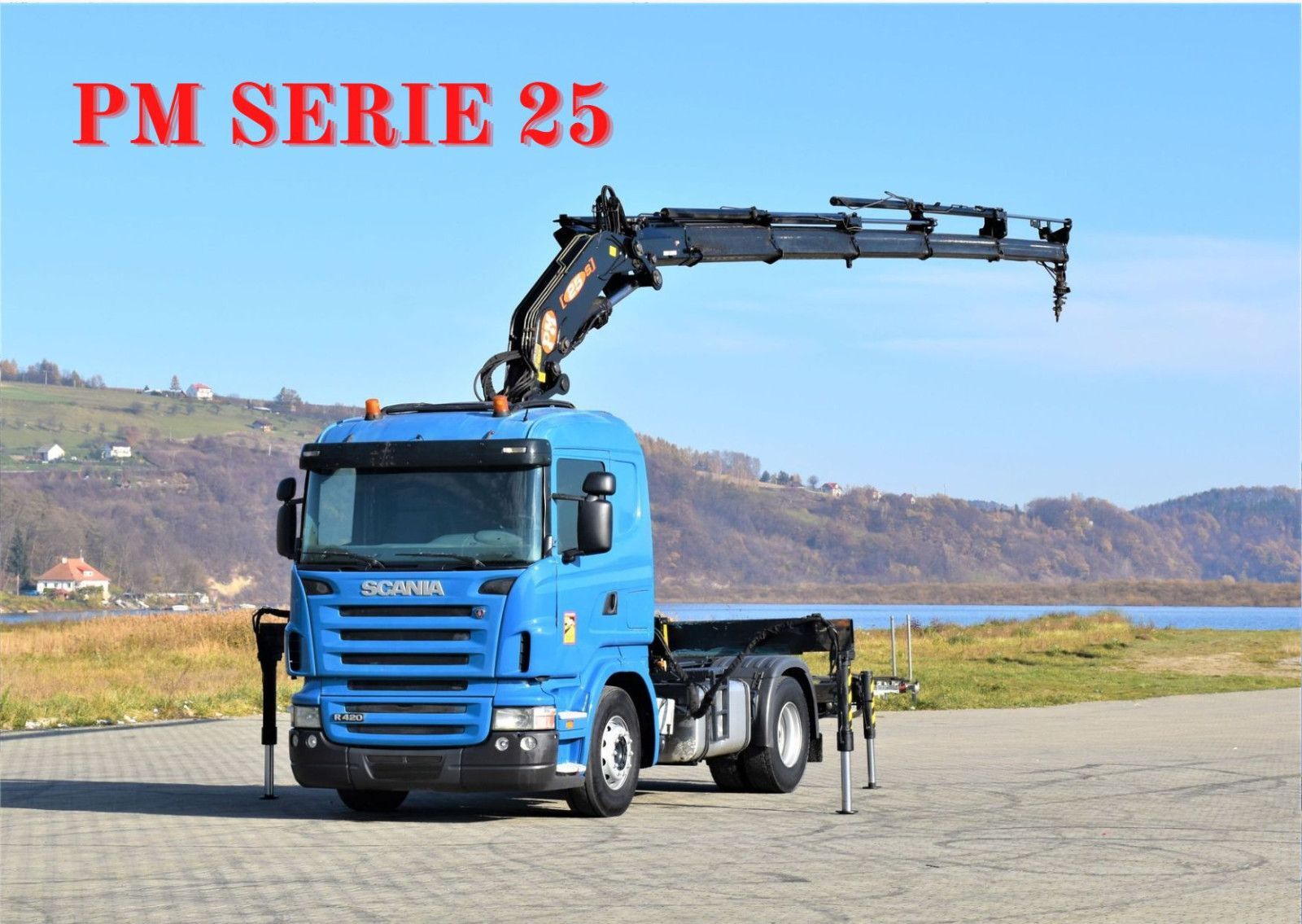 Scania R420 truck tractor