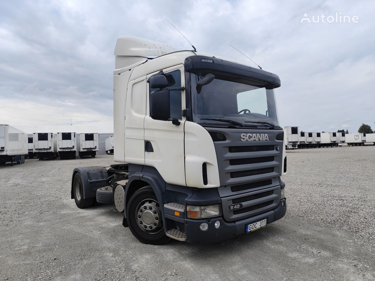 Scania R420 truck tractor