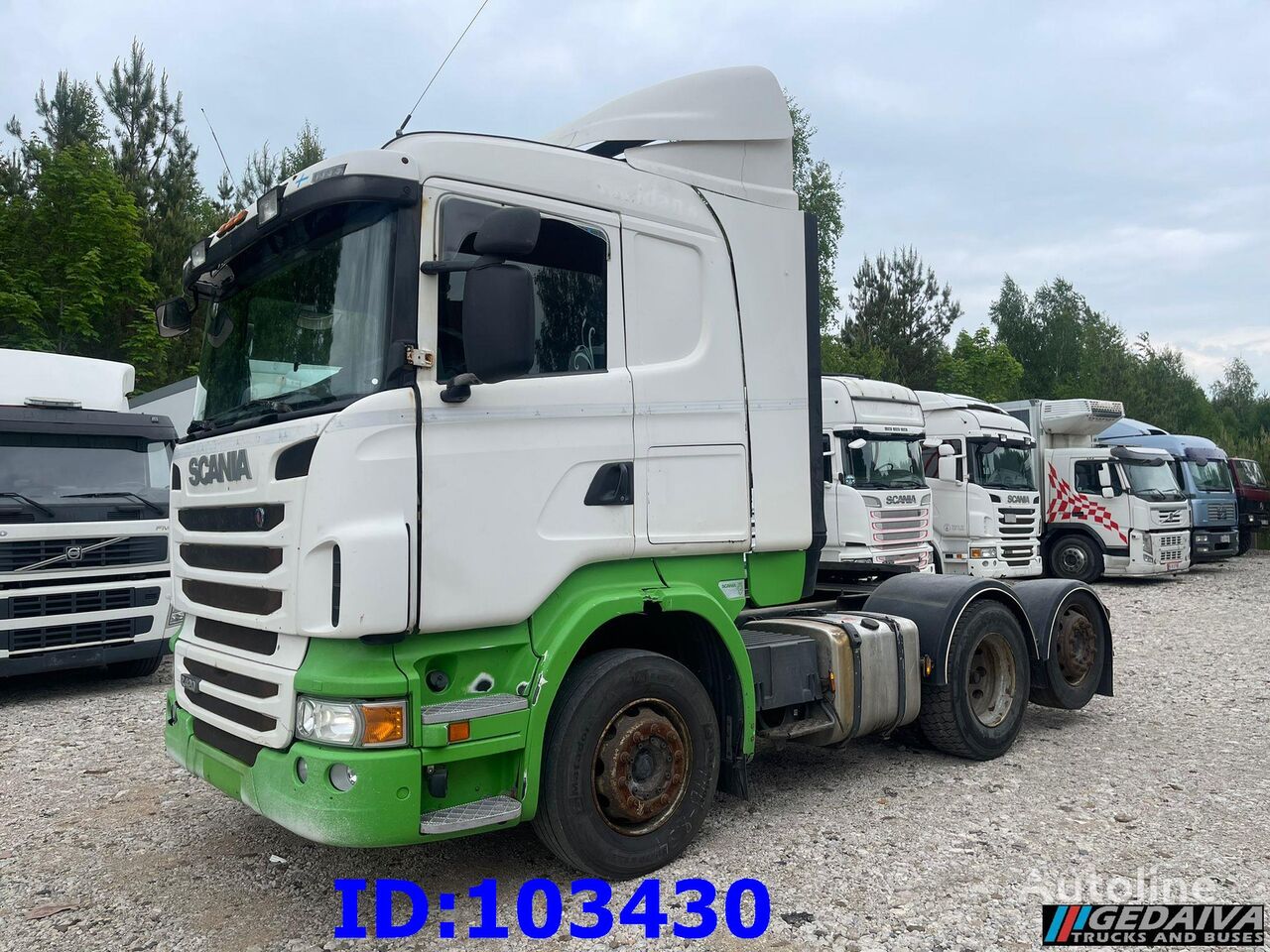 Scania R420 6x2 Manual Euro5 truck tractor