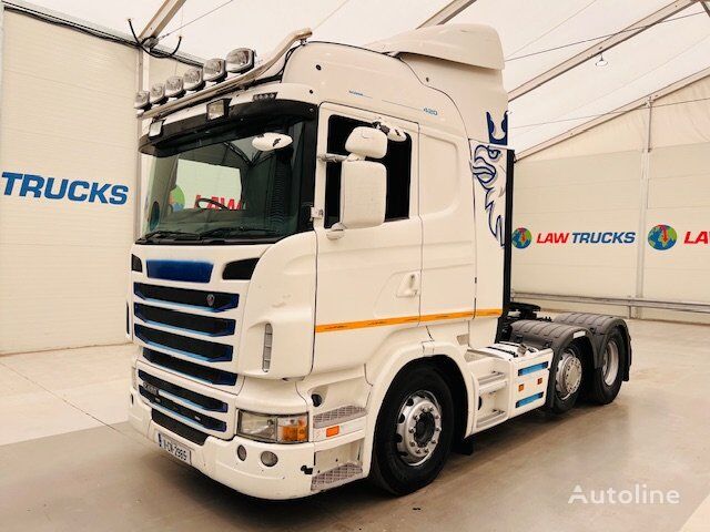 السيارات القاطرة Scania R420 6x2 Midlift Highline Tractor Unit PDE