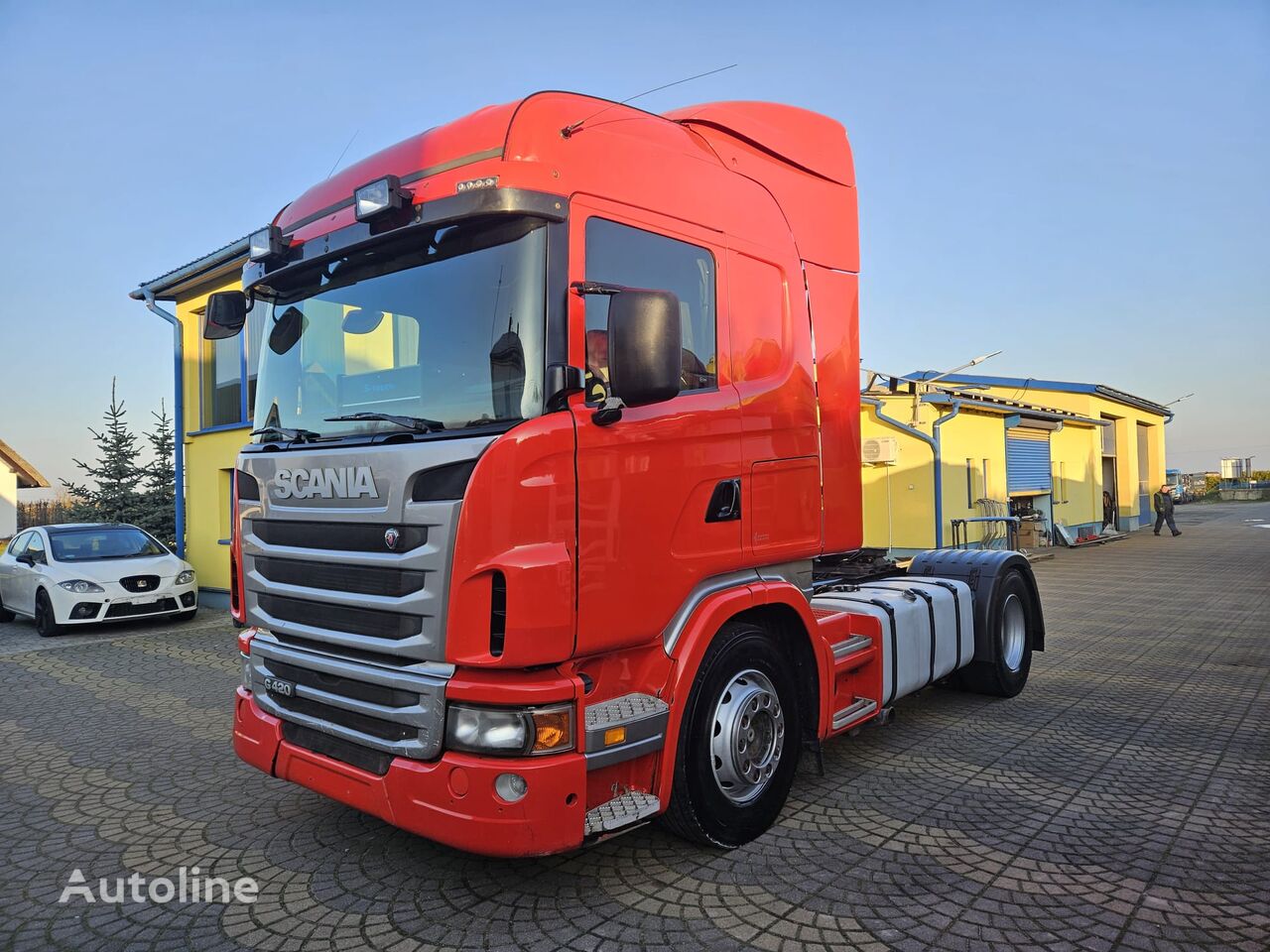 Scania R420 HPI truck tractor