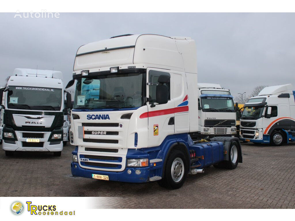 السيارات القاطرة Scania R420 + INTARDER + TOPLINE + BE apk 05/2024